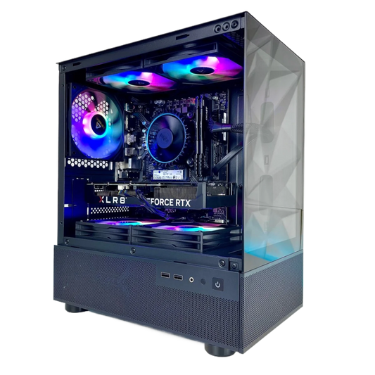Desktop Computer 12th Gen Intel Core i5 Geforce RTX 4060 Ti 1TB SSD 16 GB DDR4 3200 MHZ Gaming PC Tower Windows 11